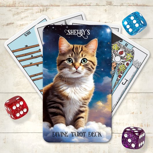 Feline Wisdom Goddelijke Kat Tarot Card Deck Pokerkaarten