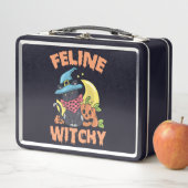 Feline Witchy Funny Spooky Halloween Cat Kitten (In situ)