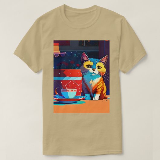 FelineFueled art. 14 T-shirt (Design voorkant)
