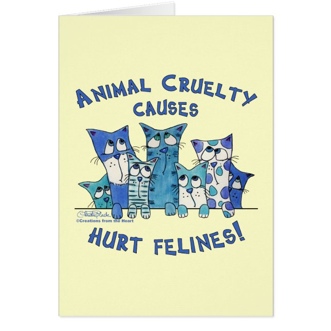 Felines Dierenmishandeling kwetsen (Voorkant)