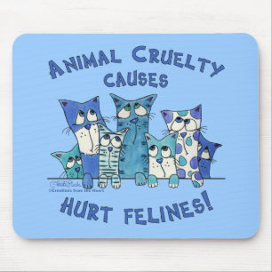 Felines Dierenmishandeling kwetsen Muismat