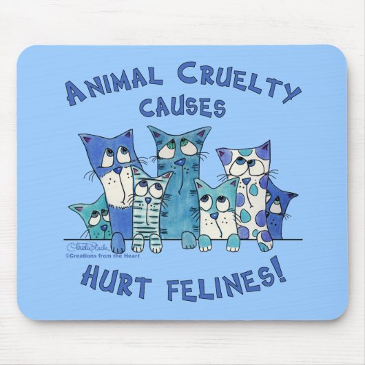 Felines Dierenmishandeling kwetsen Muismat (Voorkant)