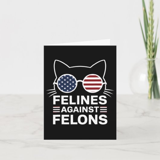 Felines tegen misdadigers kaart (Voorkant)