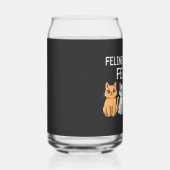 Felines tegen misdadigers Trump Harris Verkiezings Blikvorm Glas (Rechts)