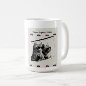 Felines tegen misdadigers. Wit Koffiemok (Voorkant rechts)