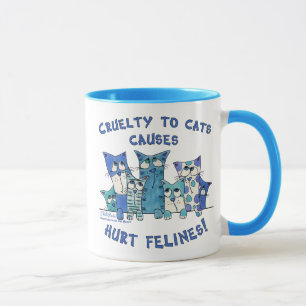 Felines wreedheid tegen katten mok