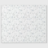 Felinetrovert-kattenliefhebber naadloos ontwerp cadeaupapier (Vlak)