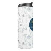 Felinetrovert voor kattenliefhebbers, witte kleur  thermosbeker (Gedraaid links)