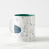 Felinetrovert voor kattenliefhebbers, witte kleur tweekleurige koffiemok (Voorkant links)