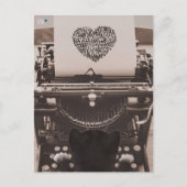 Felini Cat Typing Valentijns hart - Feestdagenkaart (Voorkant)