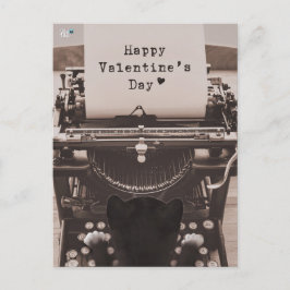 Felini Kat Typen Gelukkige Valentijnsdag - Feestdagenkaart