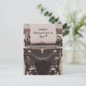 Felini Kat Typen Gelukkige Valentijnsdag - Feestdagenkaart (Staand voorkant)