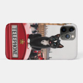 Felini op de Red Phone Booth: A London Adventure Case-Mate iPhone Case (Achterkant (horizontaal))