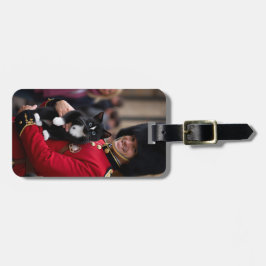 Felini’s Londen Adventure – Bewaaid door Traditie Bagagelabel