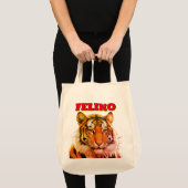 FELINO, TIJGER TOTE BAG (Voorkant (product))