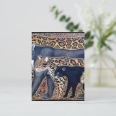 Felinos de Costa Rica - Grote katten Briefkaart (Staand voorkant)