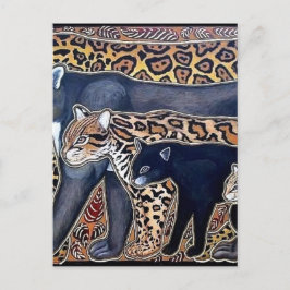 Felinos de Costa Rica - Grote katten Briefkaart
