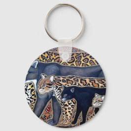 Felinos de Costa Rica - Grote katten Sleutelhanger