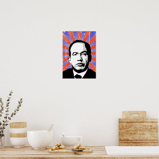 Felipe Calderon Poster (Keuken)
