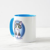 FELIS TABBY KITJE MET HELDERE OGEN door Jeff Willi Mok (Voorkant links)
