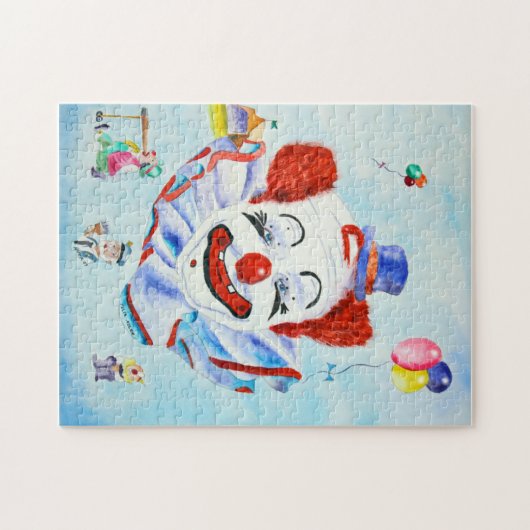 Felix Adler Clown Puzzle Legpuzzel (Horizontaal)
