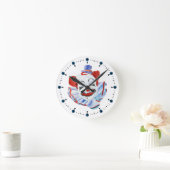Felix Adler Clown Wall Clock Ronde Klok (Huis)
