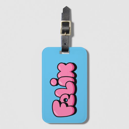 Felix Bagagelabel (Voorkant (verticaal))