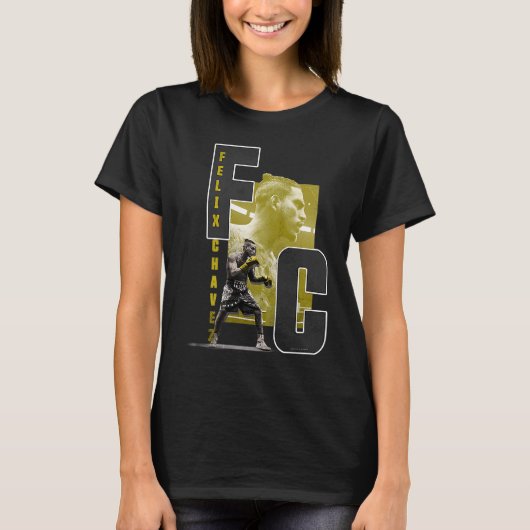 Felix Chavez FC geel T-shirt (Voorkant)