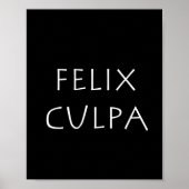 Felix culpa poster (Voorkant)