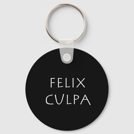 Felix culpa sleutelhanger (Voorkant)