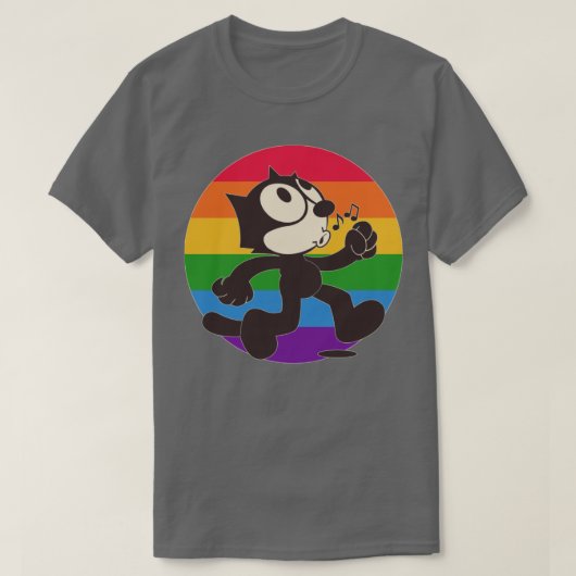 Felix de Cat PRIDE T-shirt (Design voorkant)
