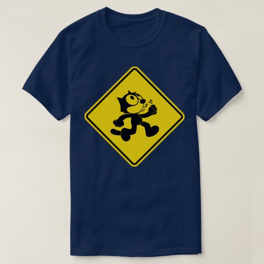 FELIX DE KAT OVERSTEEK T-SHIRT (Design voorkant)