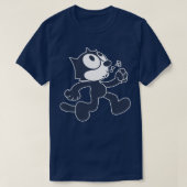 Felix de kat schoon transparant t-shirt (Design voorkant)