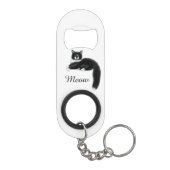 Felix de Tuxedo Cat Bottle Open Mini Flessenopener (Achterkant)