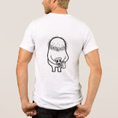 Felix dieet Tri-Blend shirt (Achterkant)