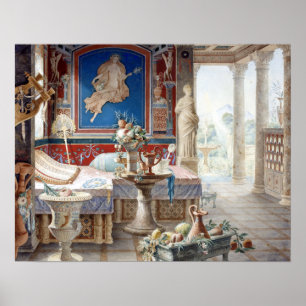 Félix Duban Architecture Fantasy Poster