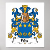 Felix Family Crest Poster (Voorkant)