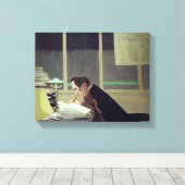 Felix Feneon, La Revue Blanche, 1896 Canvas Afdruk (Insitu (Houten vloer))