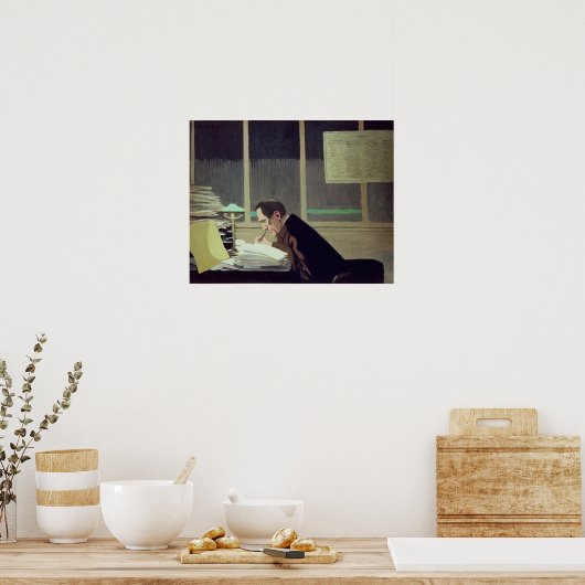 Felix Feneon, La Revue Blanche, 1896 Poster (Keuken)