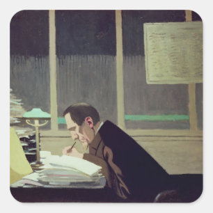 Felix Feneon, La Revue Blanche, 1896 Vierkante Sticker