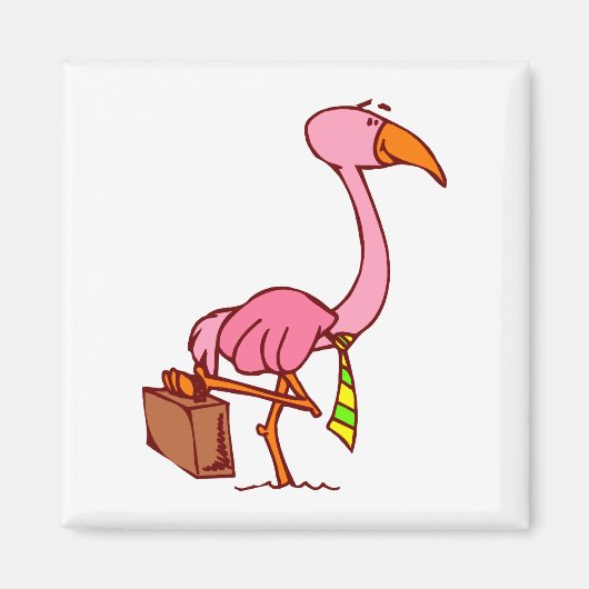 Felix Flamingo Magneet (Voorkant)