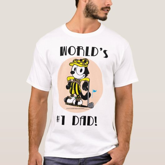 Felix Golfing Vaderdag T-Shirt (Voorkant)