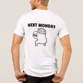 Felix Gym Motivatie Tri-Blend Shirt (Achterkant)