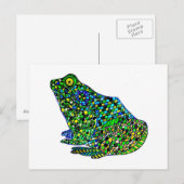 Felix Hip Hop Frog Briefkaart (Voorkant / Achterkant)