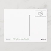 Felix Hip Hop Frog Briefkaart (Achterkant)