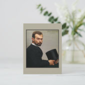 Felix Jasinski Holding Pet van Vallotton Briefkaart (Staand voorkant)