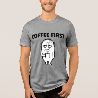 Felix koffie Tri-Blend shirt