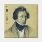 Felix Mendelssohn (1834) Magnet (Voorkant)