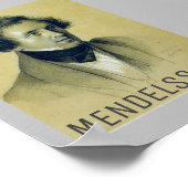 Felix Mendelssohn (1834) Poster (Hoek)