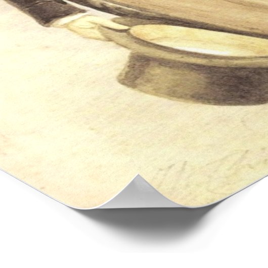 Felix Mendelssohn-Bartholdy Poster (Hoek)